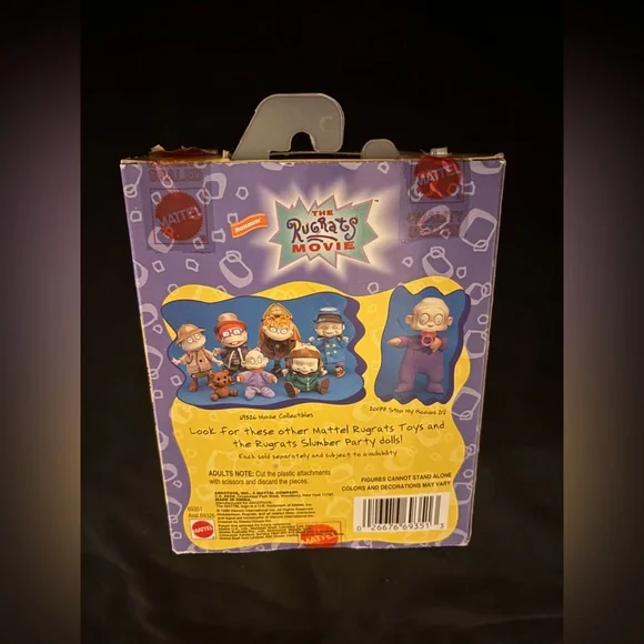 Mattel Rugrats Movie Tommy Soft Pal- 1998 Original Packaging - Picture 2 of 5